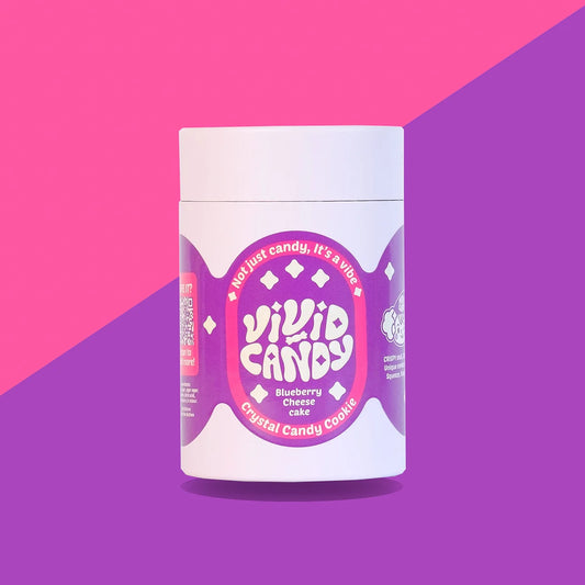 Crystal Candy Marshmallow - Blueberry Cheesecake