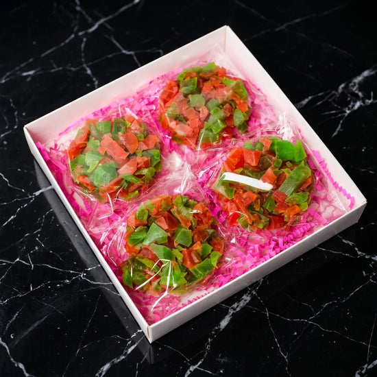 Citrus Spark Crystal Clusters (Lime + Orange)