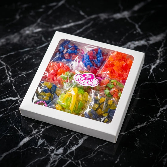 crystal candy clusters variety with package
