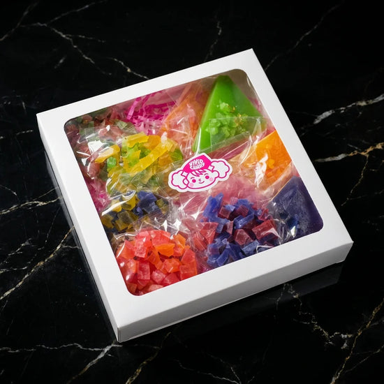 Crunch Colour crystal candy with package