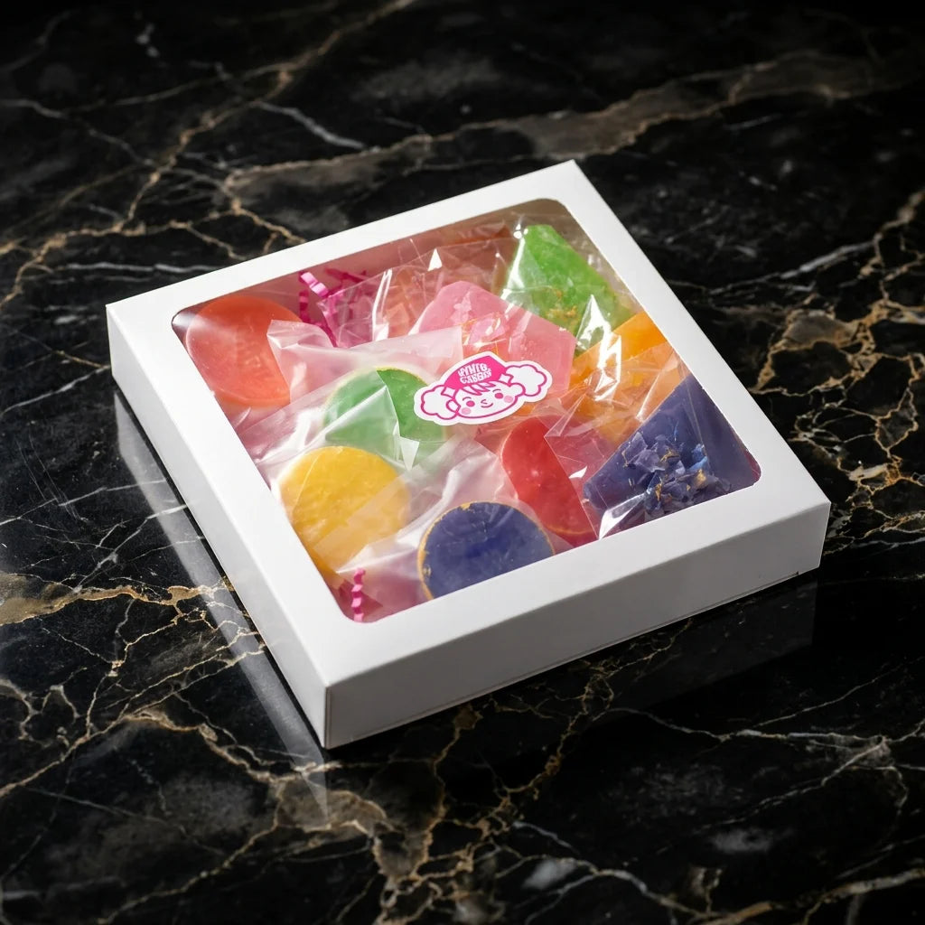 Crunch Gooey crystal candy with package