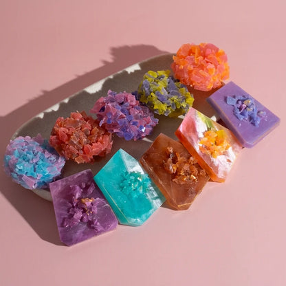 Retro Crunch Duo – Japanese Crystal Candy + Clusters (10 pc)