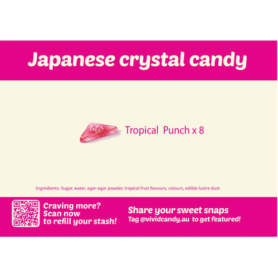 Japanese Crystal Candy - Tropical Punch