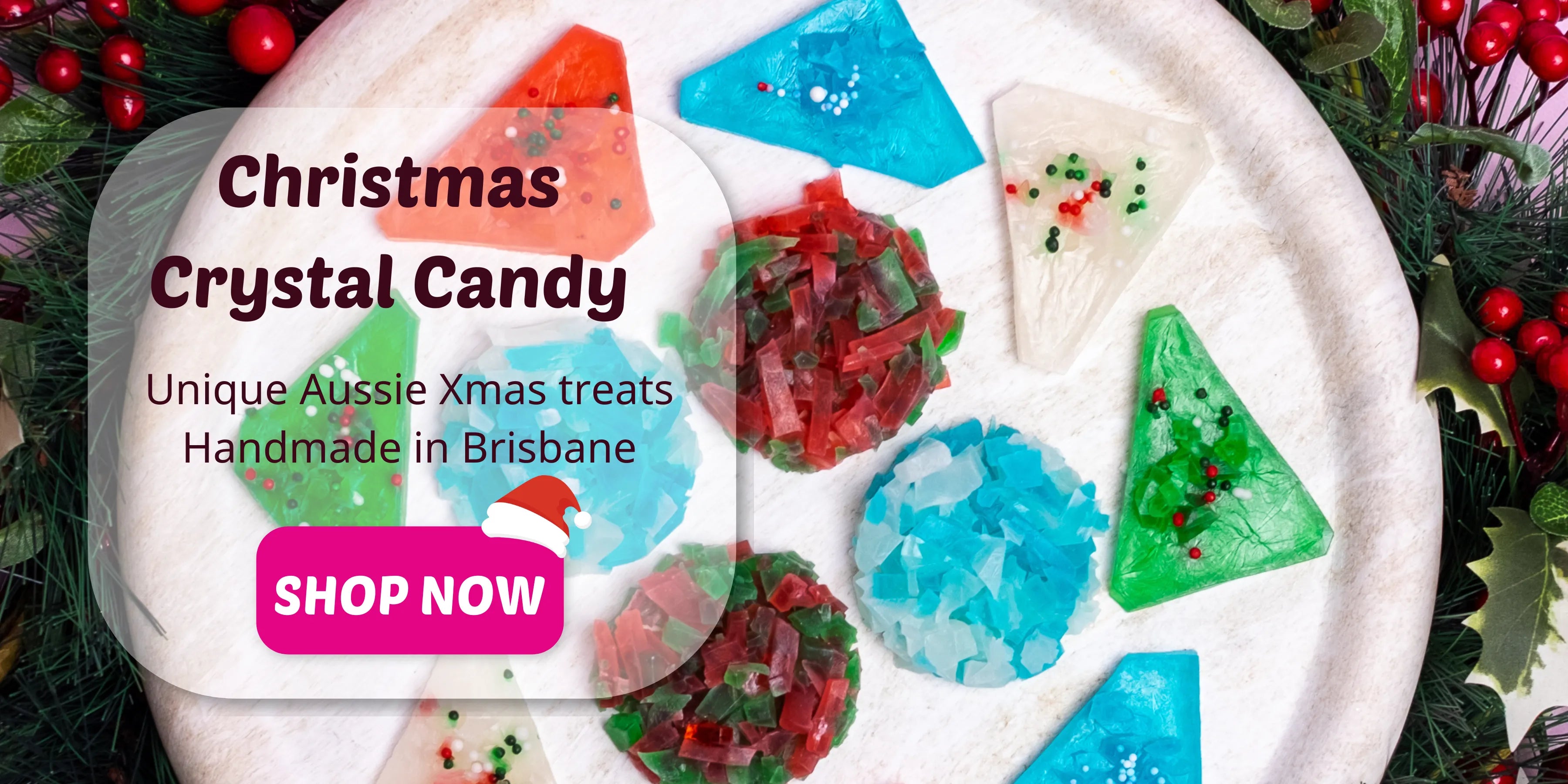 Christmas crystal candy gifts and bundles
