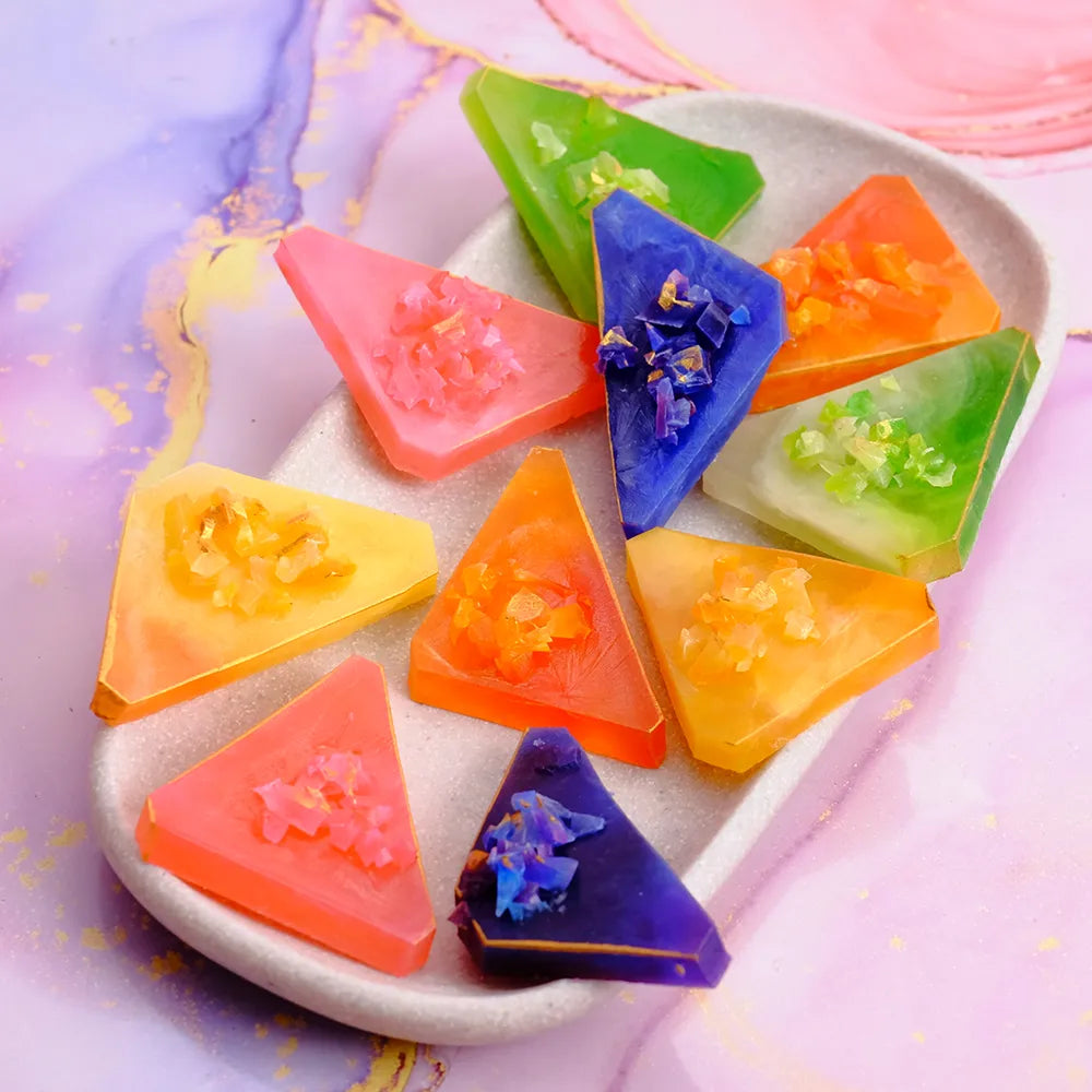 Variety Pack Japanese crystal candy (kohakutou) featuring five flavours.